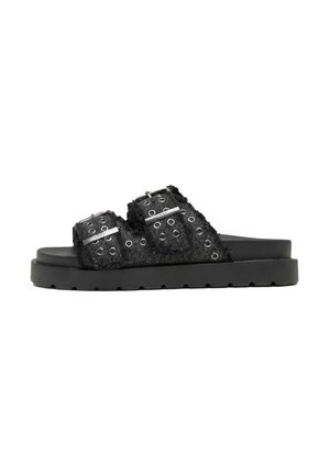Buffalo RAYA ARI STUD - Pantolette flach - black