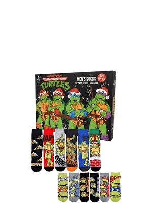 MUTANT NINJA TURTLES ADVENT CALENDAR - 12 PACK - Socks - mehrfarbig