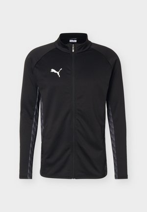 Puma, TEAMLIGA TRAINING JACKET - Chaqueta de entrenamiento - black/white/flat dark gray
