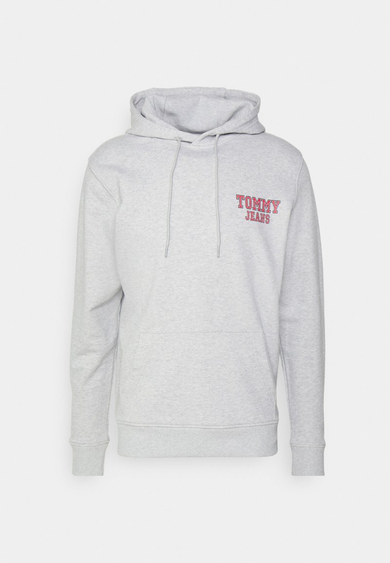 Tommy Jeans ENTRY GRAPHIC HOODIE - Hoodie - silver grey/mottled grey -  Zalando.co.uk
