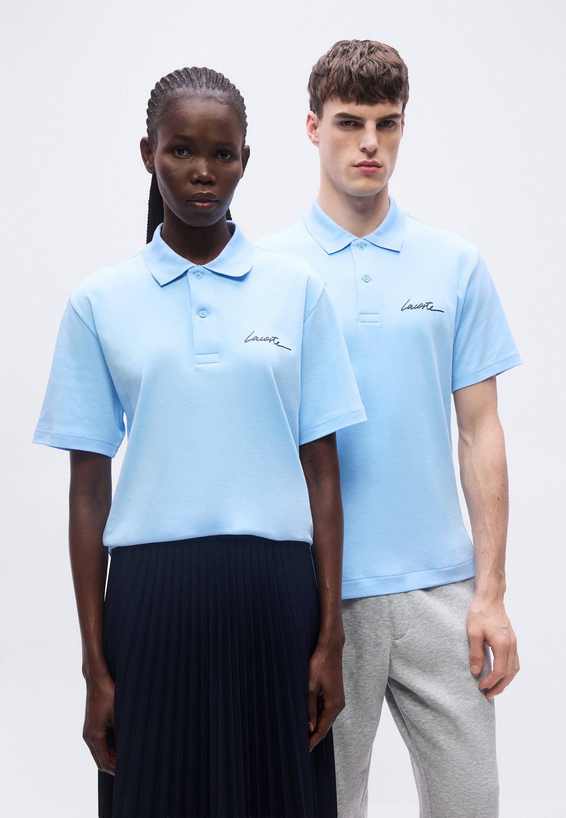 Lacoste UNISEX - Polo shirt - overview/light blue - Zalando.co.uk