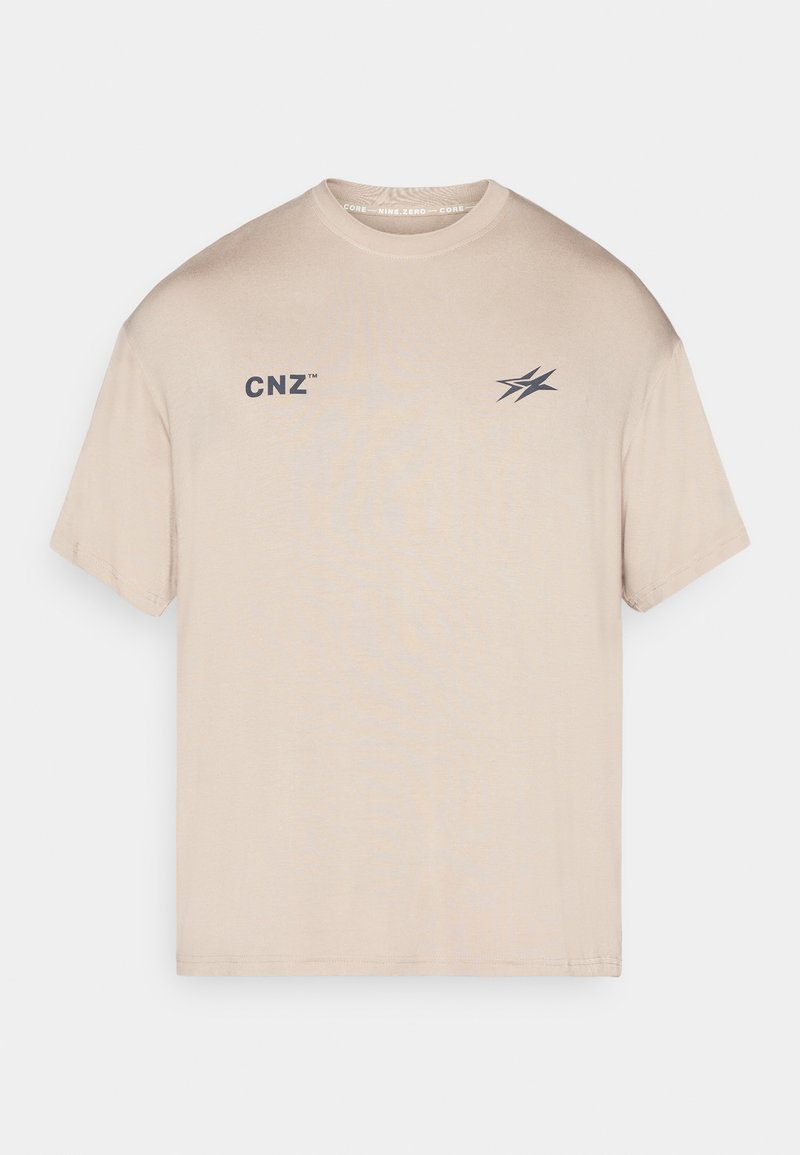 Jack & Jones Performance T-shirt print beige