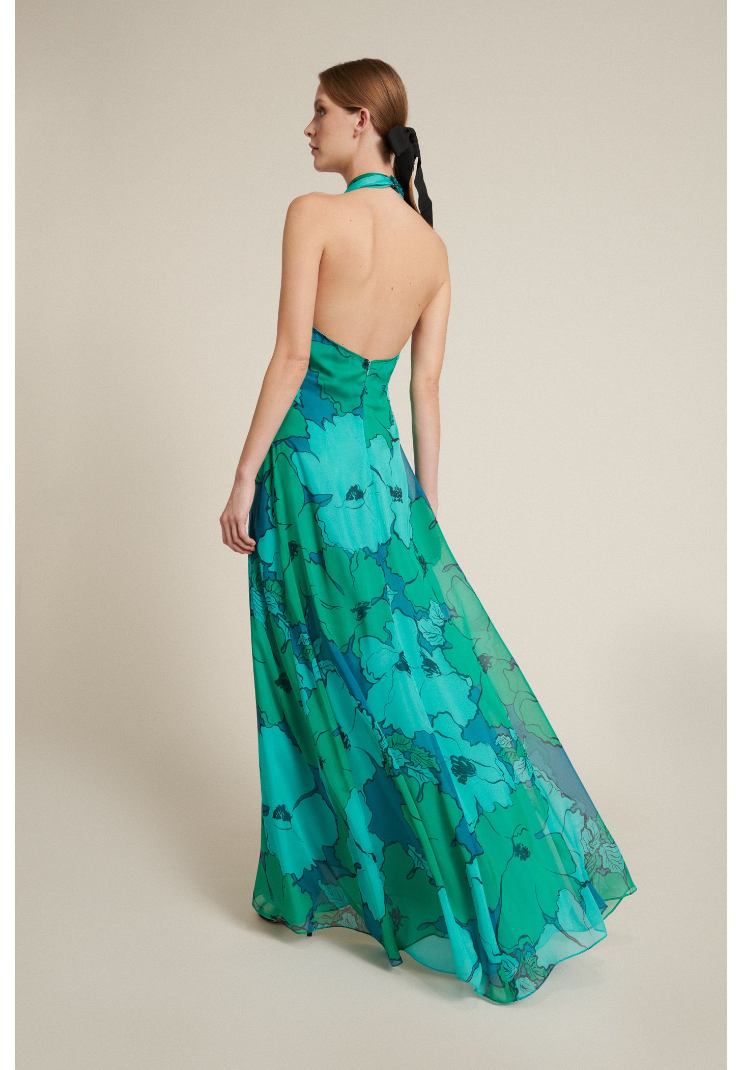 Luisa Spagnoli Vestito lungo - turchese-verde/turchese - Zalando.it