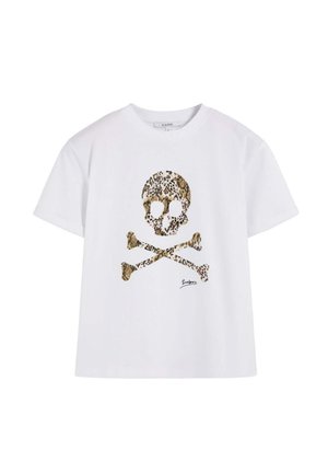 SCANIYELPU TRIZE TEE - Camiseta estampada - white