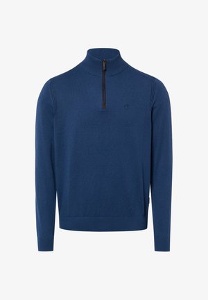 bugatti, BUGATTI STRICKPULLOVER - Maglione - blau