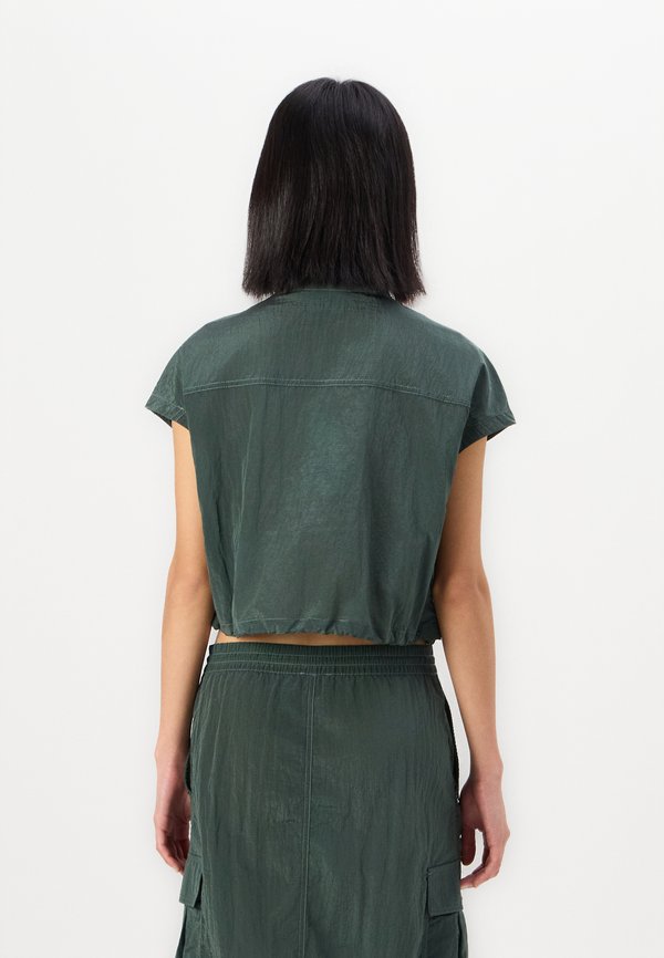 QUINN  - Button-down blouse - khaki4