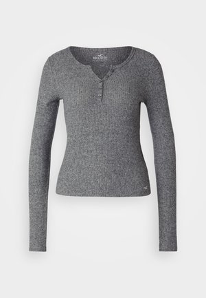 COZY HENLEY  - Topper langermet - grey