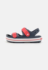 Crocs - CROCBAND CRUISER UNISEX - Rantasandaalit - navy/varsity red Pienoiskuva 1