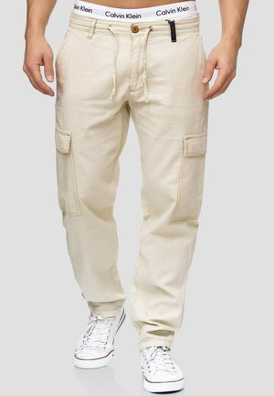 INDICODE JEANS, Pantaloni cargo - fog