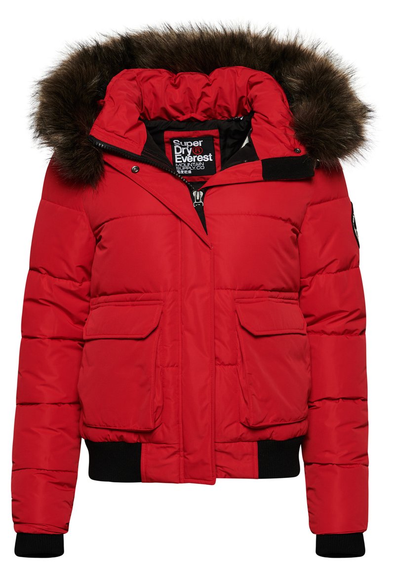 Superdry & Co Winterjas rood Superdry & Co Winterjas rood