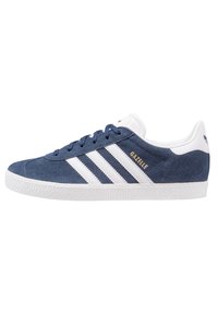 GAZELLE UNISEX - Sneaker low - collegiate navy/footwear white