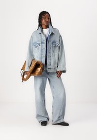 7 for all mankind OLI TRUCKER  - Farmerdzseki - light blue