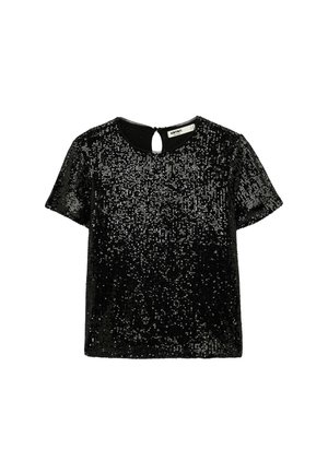 SEQUINED  - Bluse - black