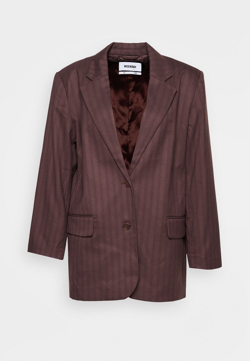 Weekday Blazer donkerbruin
