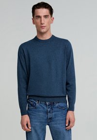 Scalpers ROUND NECK  - Trui - greyish blue