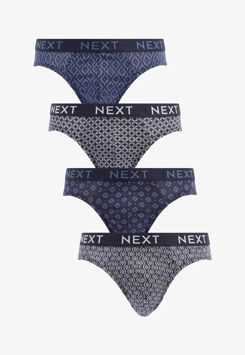 Next 4 PACK - Īsās apakšbikses - navy blue pattern