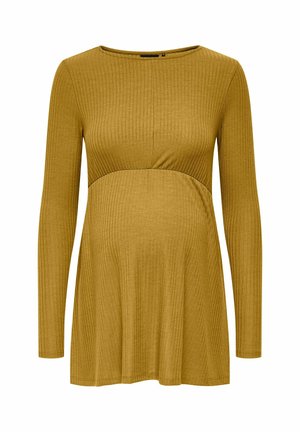 Pikkade varrukatega topp - harvest gold