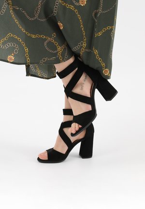 Riemensandalette - czarny