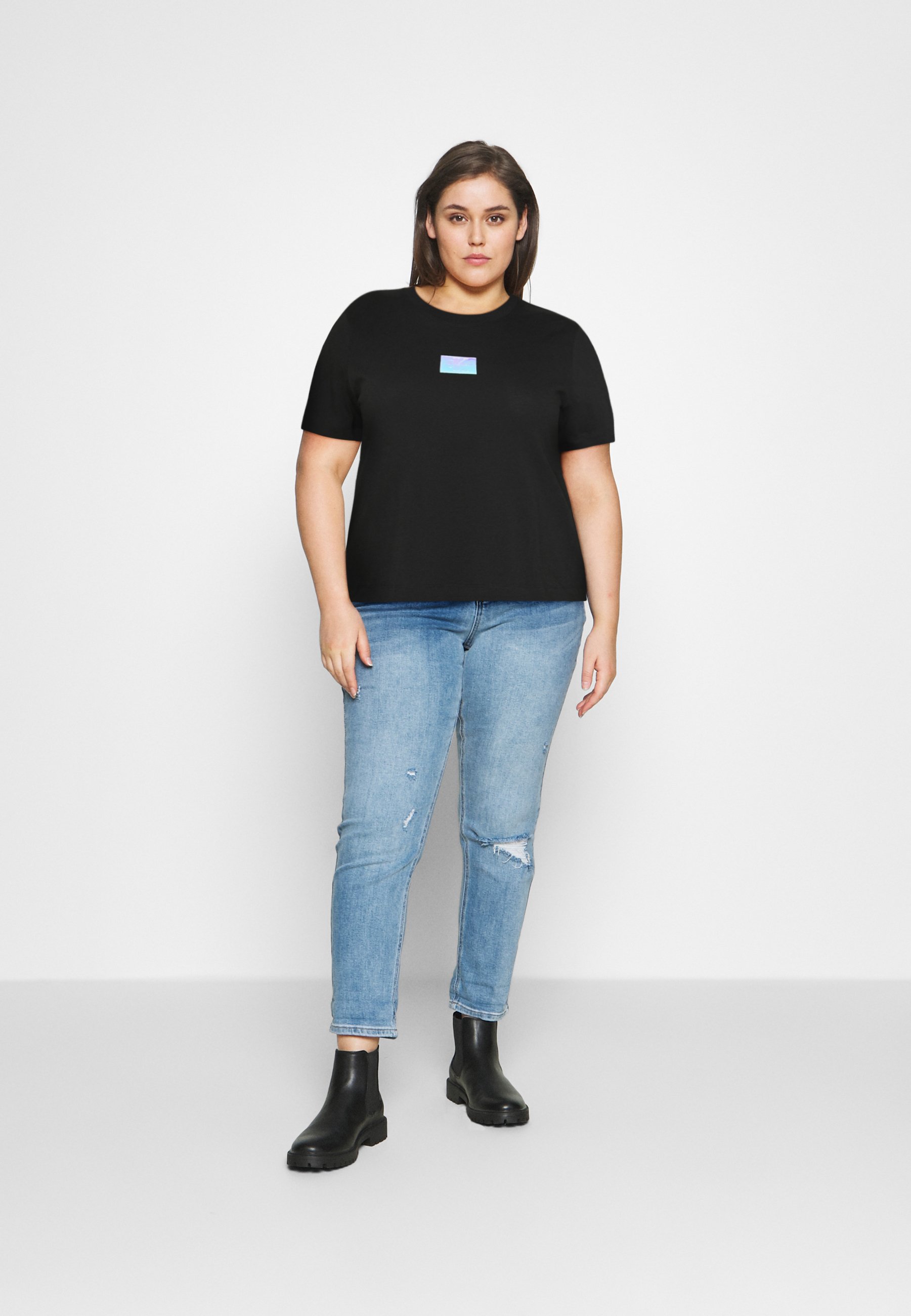 Women SHINE BADGE TEE - Basic T-shirt Women SHINE BADGE TEE - Basic T-shirt