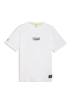ASTON MARTIN ARAMCO TEAM - T-shirt con stampa - white