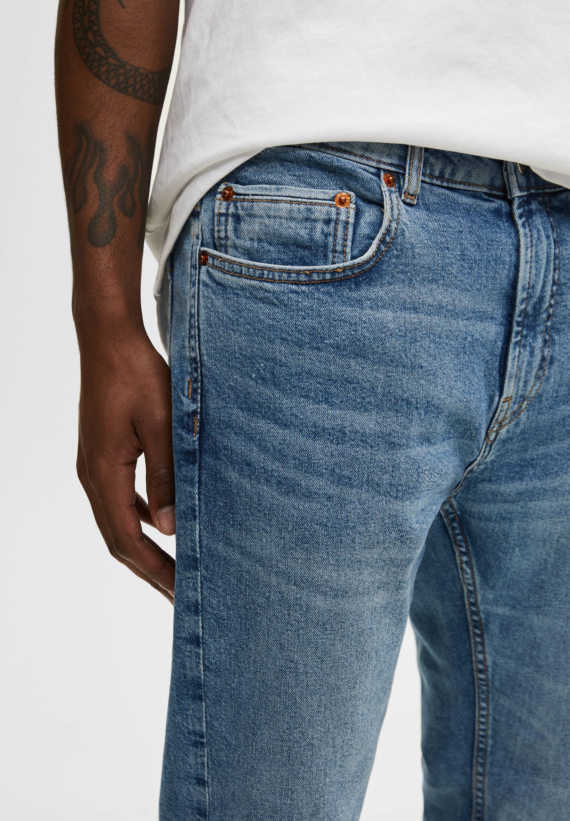 PULL\u0026BEAR COMFORT - Slim fit jeans 