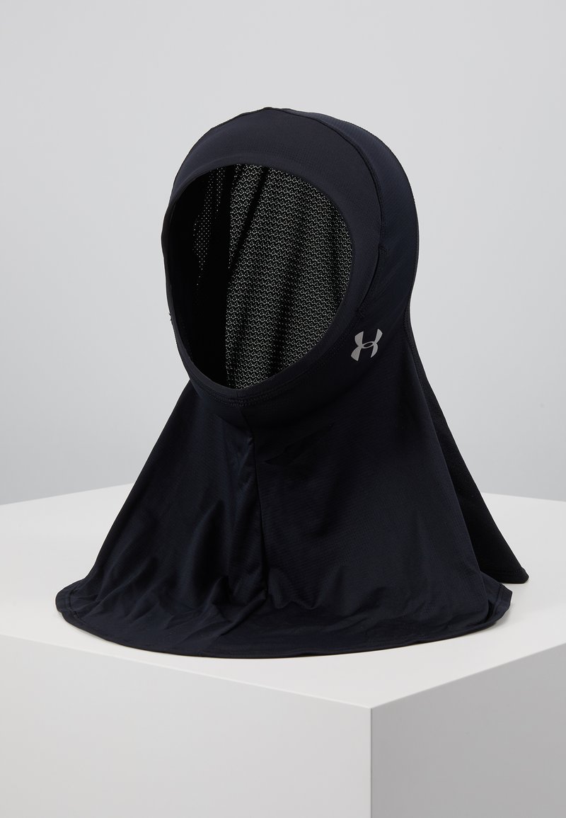 Under Armour - SPORT HIJAB - Hoofdbedekking - black/silver, Vergroten