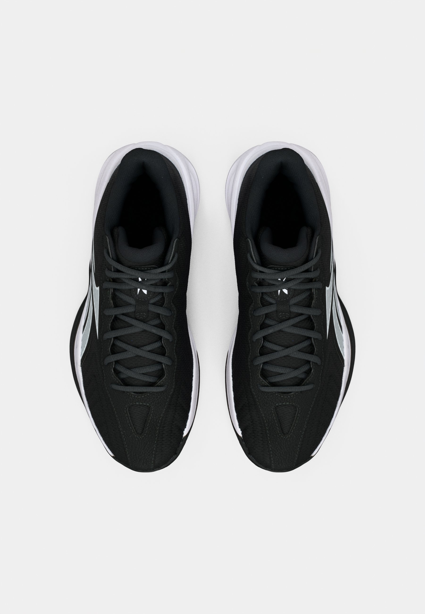 reebok basketball shoes black and white