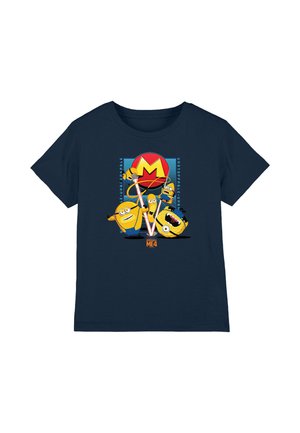 Universal Studios, DESPICABLE ME 4/MEGA MINIONS GRID UNISEX - Print T-shirt - dark blue