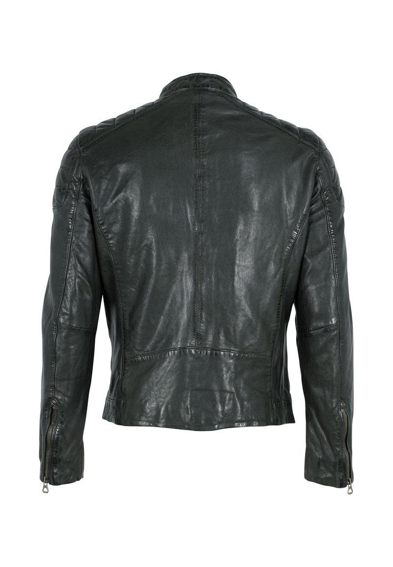 Gipsy by Mauritius GMREMKO RF Lederjacke dark olive/oliv Zalando