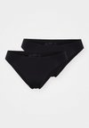 FEEL TINY TANGA 2 PACK - Briefs - black