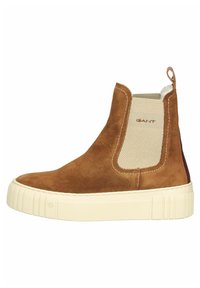 GANT Stiefelette - cognac+dry sand