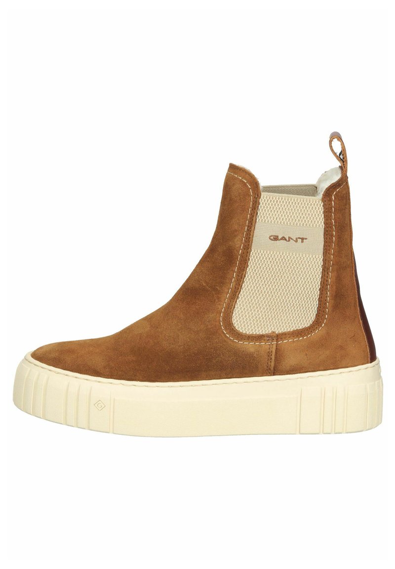 GANT Stiefelette - cognac+dry sand