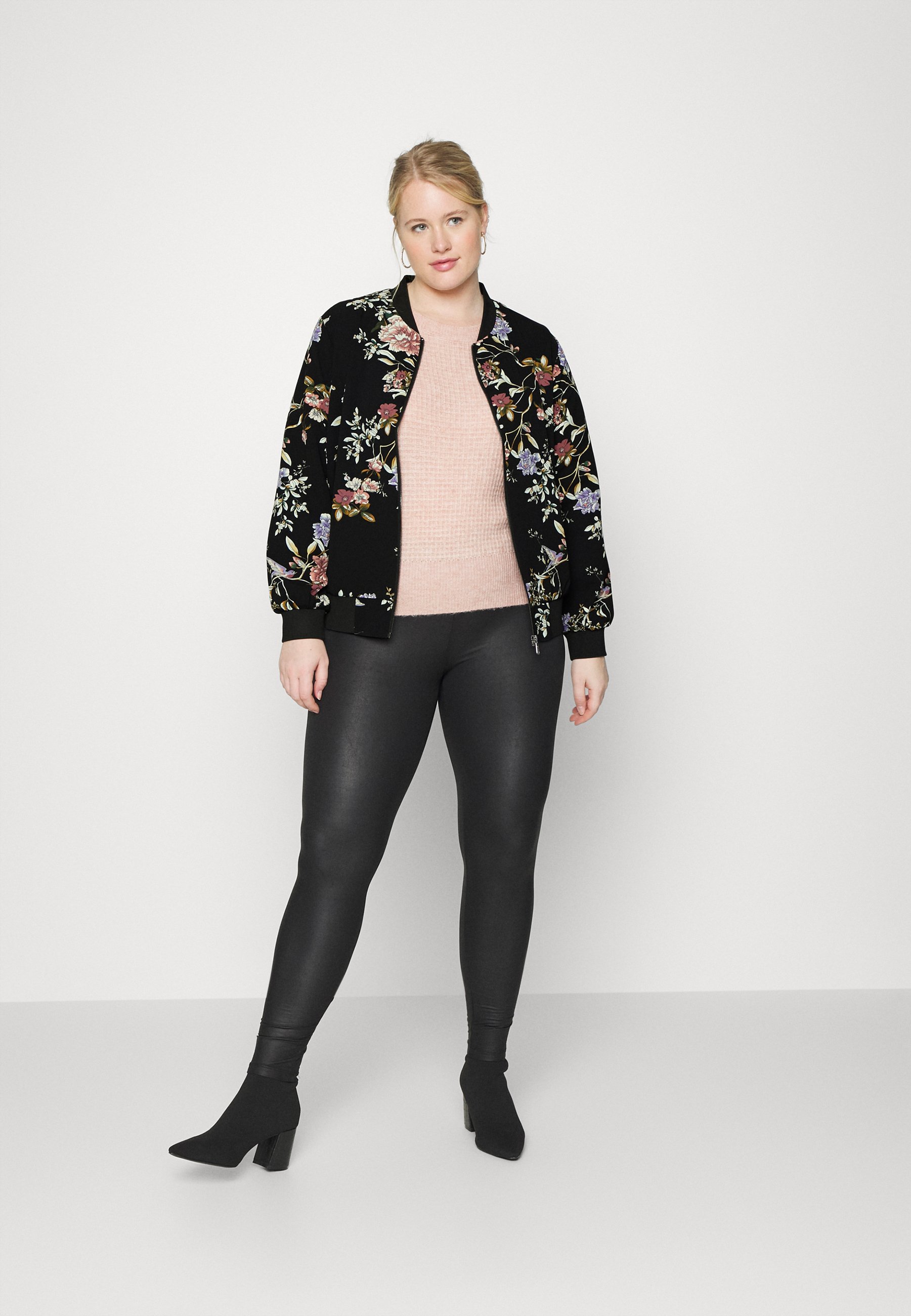 ONLY Carmakoma CARLUXJOY - Bomberjacks - black/zwart - Zalando.nl