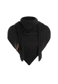 Knit Factory VERA - Sjaal - black anthracite