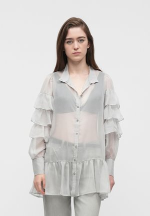 Bruuns Bazaar COAKUM VIRI - Rochie tip cămașă - light grey