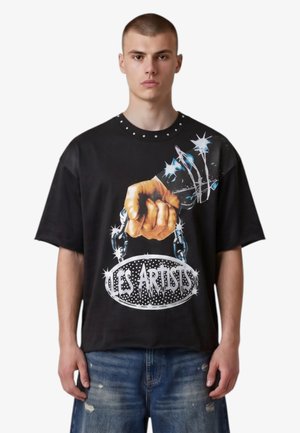 Les (Art)ists, HAND CHAIN - T-shirt con stampa - nero