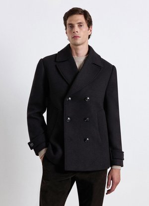 Calliope, CAPOSPALLA TINTA UNITA - Classic coat - marrone scuro