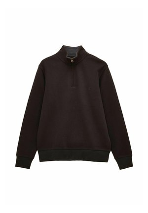 REGULAR FIT - FRENCH QUARTER ZIP  - Sweatshirt - black