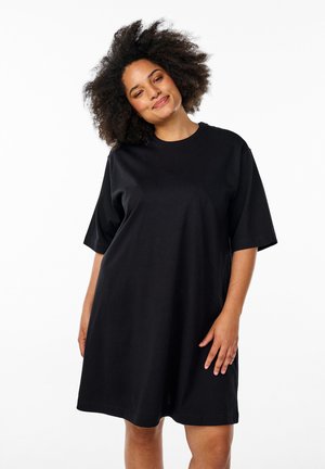 Jersey dress - black