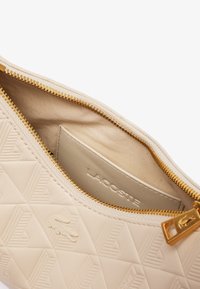 Lacoste SHOULDER BAG - Bolso de mano - bone white