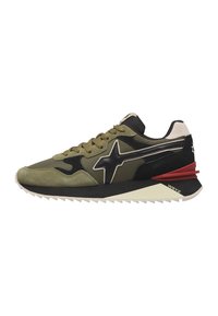 Non selezionato, militärgrüne-beige-schwarz