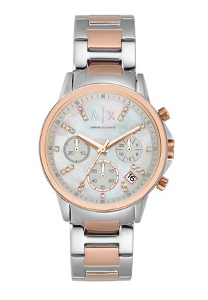 Armani Exchange Hodinky se stopkami - roségold-coloured/silver-coloured