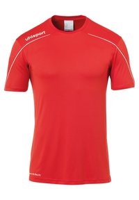 uhlsport STREAM  - T-shirt print - rot weiß