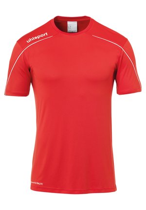 uhlsport STREAM  - T-shirt imprimé - rot weiß