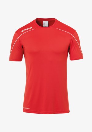 uhlsport STREAM - T-shirt imprimé - rot weiß