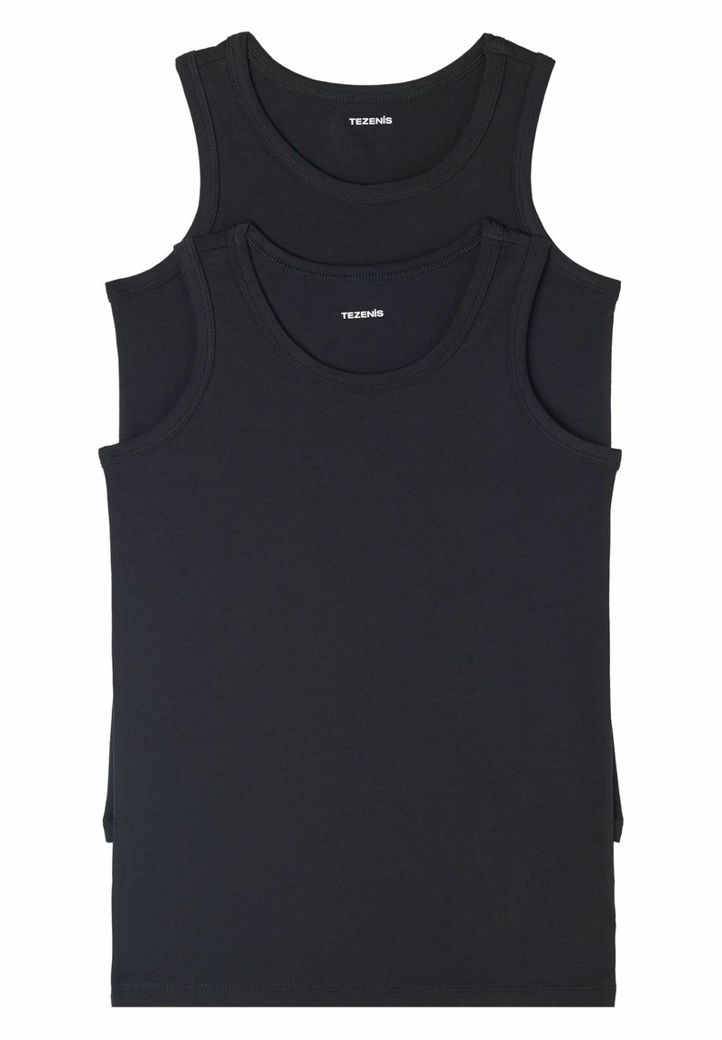 Tezenis 2-Pack Unisex - Top - black/schwarz - Zalando.ch