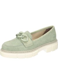 Rieker 8869 Hombre Mocasines, Azul (Pazifik/Navy/Amaretto 14), 40 EU