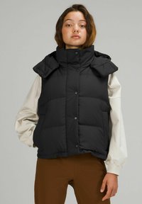 lululemon WUNDER PUFF CROPPED - Väst - black