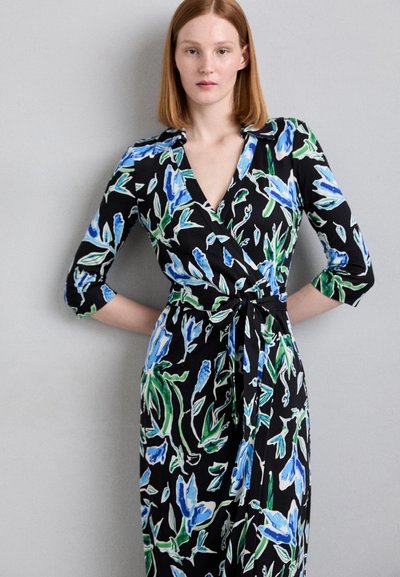 Diane von Furstenberg ABIGAIL DRESS - Dolga obleka - blue