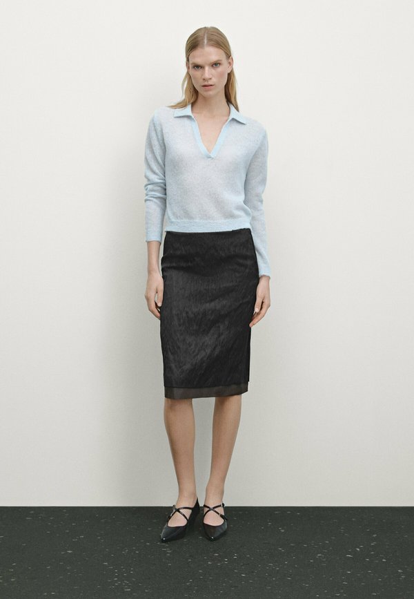 POLO COLLAR - Strickpullover